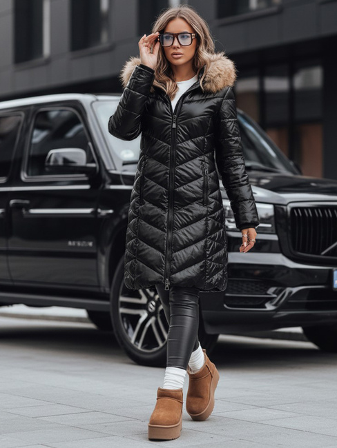 Damen Steppwinterjacke BELLATRIX schwarz Dstreet TY4581z