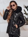 Damen Winterjacke LOVEINSIDE gesteppt mit Fell schwarz Dstreet TY5049