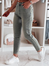 Damen Denim Slim Fit Hose mit Gürtel SLIMFIZ blau Dstreet UY2494