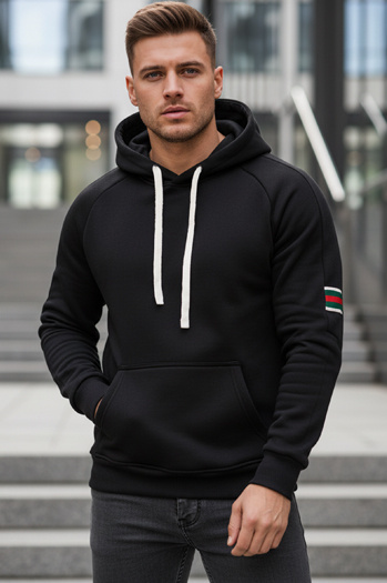 Herren Kapuzenpulli schwarz Dstreet BX5943