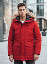 Herren Winter Parka Jacke rot Dstreet TX2995z