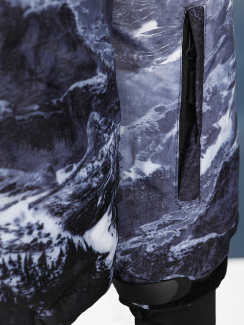 Herren Winter Skijacke navy blau Dstreet TX5125