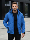 Herren Winterjacke mit Kapuze blau Dstreet TX5120
