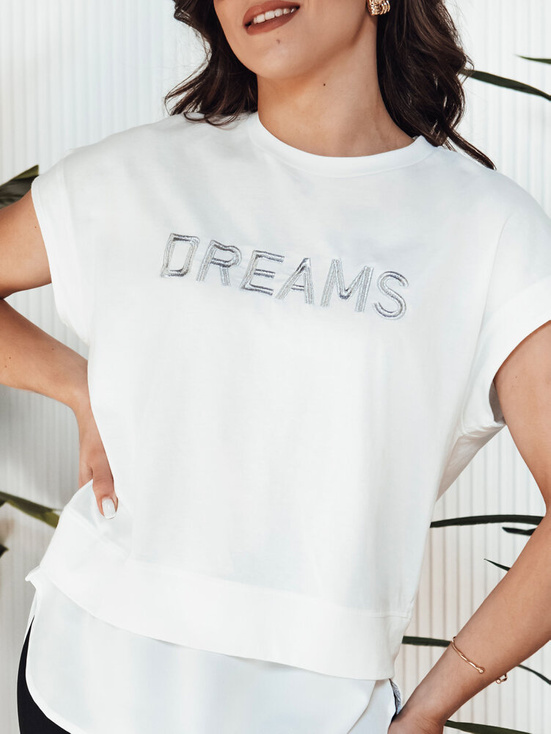 Damen DREAMY ecru T-shirt Dstreet RY2521