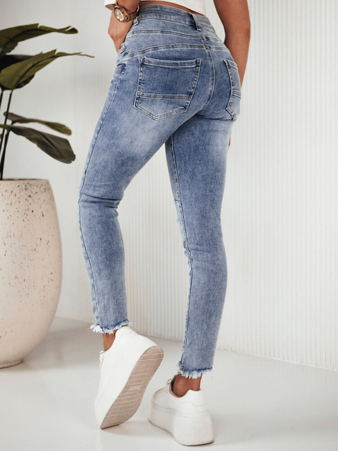 Damen Jeans mit hoher Taille GINA Farbe Blau DSTREET UY1860