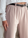 Damen-Chinohose mit Gürtel TAILANDI rosa Dstreet UY2551_3