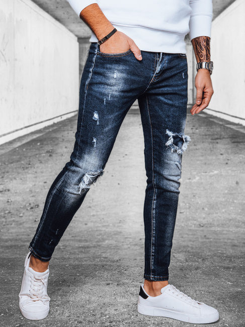 Herren Jeanshosen Farbe Blau DSTREET UX4092