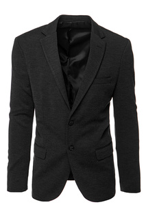 Einreihiger Herrenblazer schwarz Dstreet MX0635