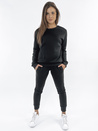 Damen Trainingsanzug FITT schwarz AY0125