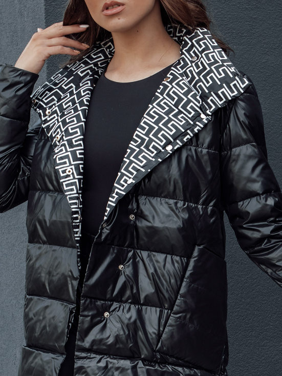 Damen Übergangs-Steppjacke MINTY DATE schwarz Dstreet TY4508