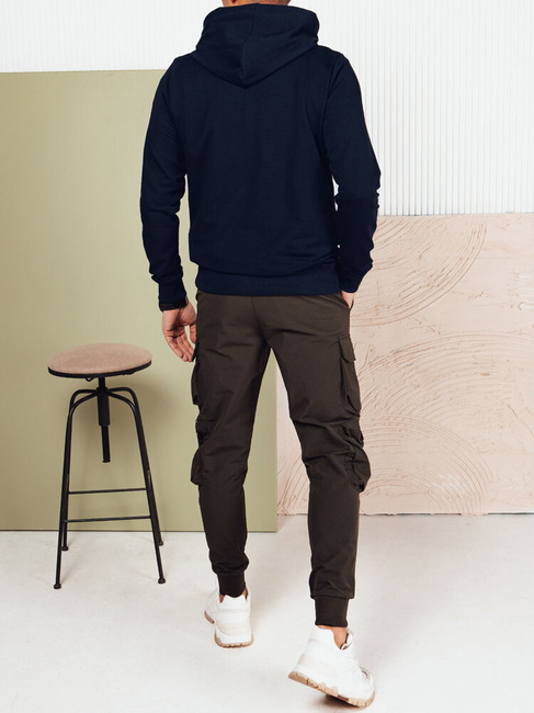 Herren Kapuzenpullover Farbe Dunkelblau DSTREET BX5727