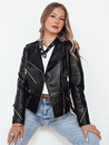 Damen Lederjacke ROLDAN schwarz Dstreet TY4180