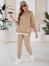 Damen Trainingsanzug Set TORONTO beige Dstreet AY0954