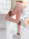 Damen Leggings mit hoher Taille SOFLEGG rosa Dstreet UY2513