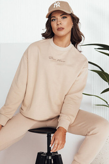 Damen Sweatshirt ohne Kapuze ERIAN Farbe Creme DSTREET BY1275