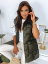 Damen Weste WENDY Grün Dstreet TY2827