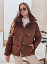 LARO Damen Steppwinterjacke braun Dstreet TY4958