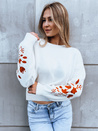 Damen Kurze Pullover LYRA Farbe Weiß DSTREET MY2214