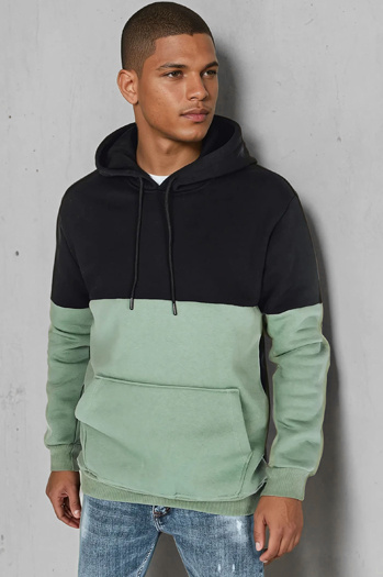 Herren Basic Hoodie schwarz Dstreet BX5879