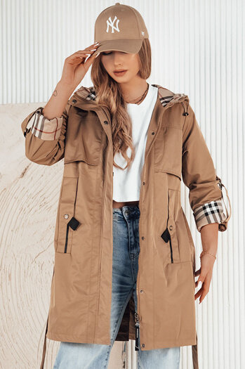 Damen Parka Jacke CIVIT beige Dstreet TY4213