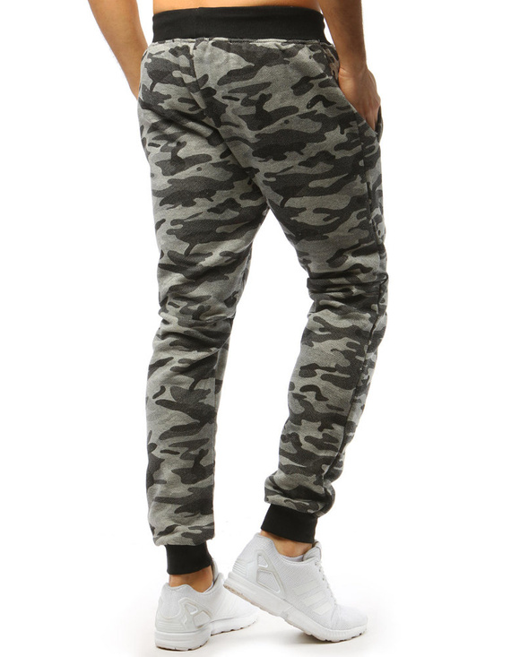 Herren Sporthose Jogger Camo Hellgrau Dstreet UX3509