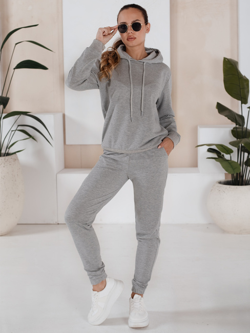 Damen Trainingsanzug-Set MILIAN Farbe Hellgrau DSTREET AY0812