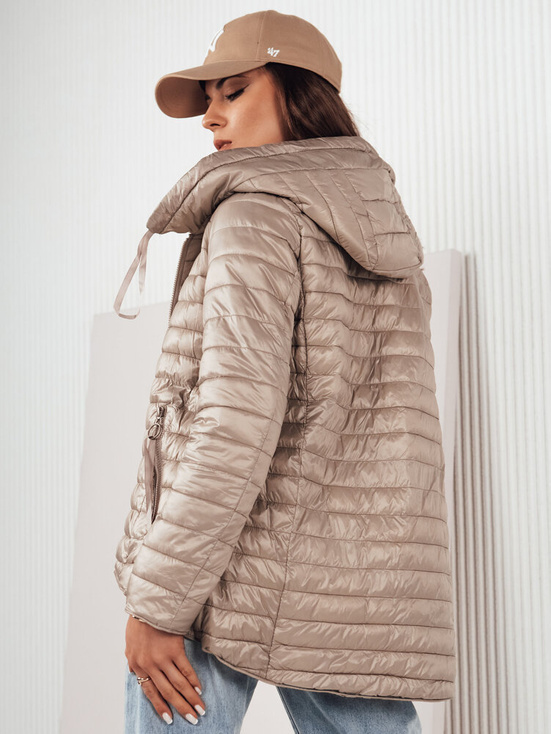 Damen Steppjacke VANLY Farbe Beige DSTREET TY4276