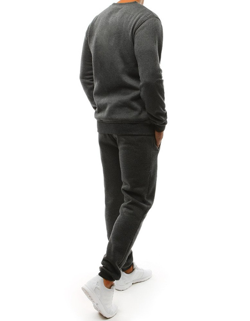 Herren Trainingsanzug dunkelgrau Dstreet AX0376