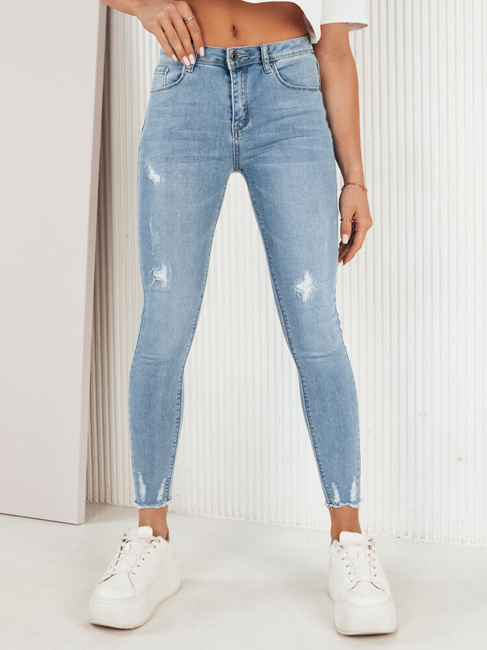 Damen Jeans mit Löchern BAREME Farbe Blau DSTREET UY1984