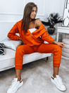 Damen Trainingsanzug Set AMILIA PREMIUM Orange Dstreet AY0744