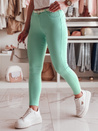 Damen Skinny Hose mit Gürtel VIVASKIN mint Dstreet UY2445_1