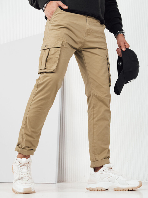 Herren Cargohosen Farbe Beige DSTREET UX4254