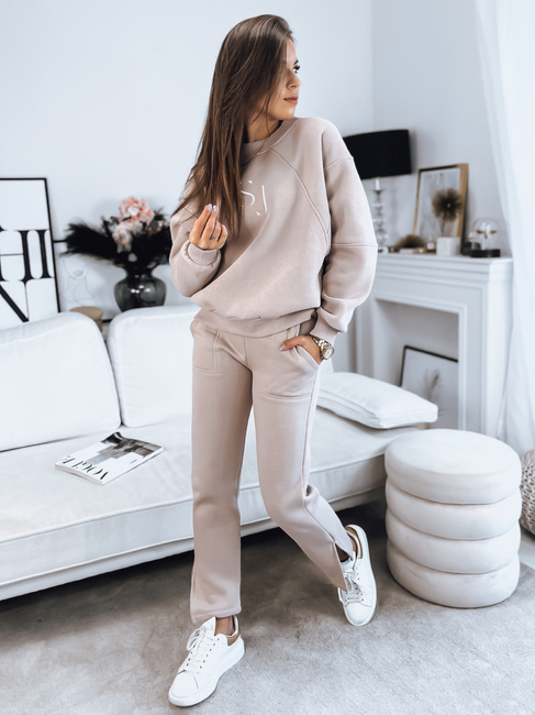 Damen Trainingsanzug-Set FILAR Farbe Beige DSTREET AY0752