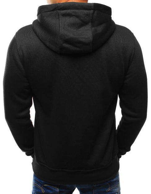 Herren Kapuzenpullover Schwarz BX2028