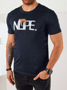 Herren T-shirt mit Aufdruck Farbe Dunkelblau DSTREET RX5358