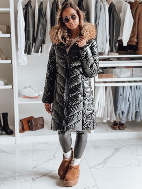 Damen Steppwinterjacke BELLATRIX schwarz Dstreet TY4581