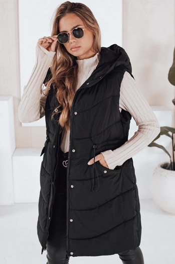 Damen Steppweste GAMIS Schwarz Dstreet TY3291