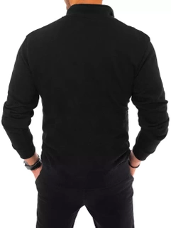 Herren Sweatshirt Zip Schwarz Dstreet BX5029_4