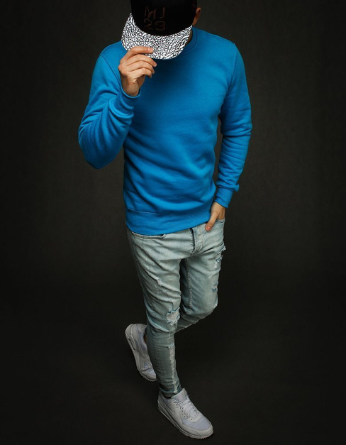 Herren Sweatshirt Blau Dstreet BX4386