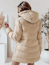 Damen Winterjacke mit Kapuze GABRIELLE beige Dstreet TY4365