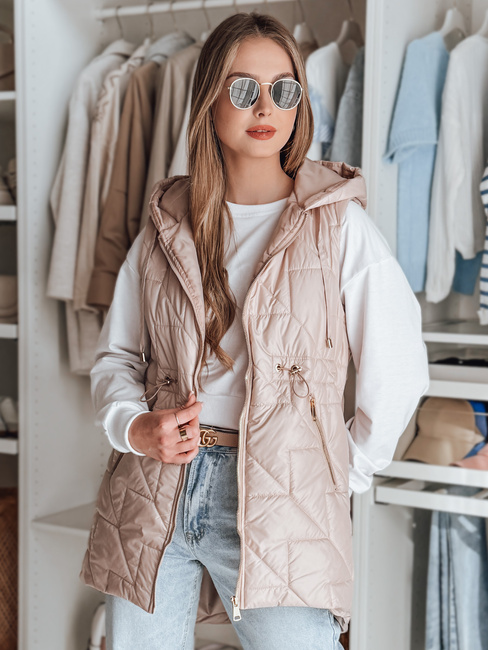 Damen Übergangs-Steppweste OLINVIA rosa Dstreet TY4885