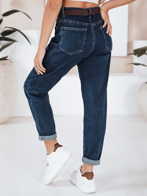 Damen Mom Fit Jeans blau Dstreet UY2752