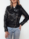 Damen Lederjacke ROLDAN schwarz Dstreet TY4180