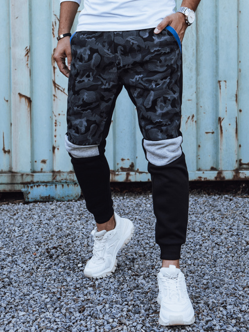 Herren camo schwarz Sweatpants Dstreet UX4429