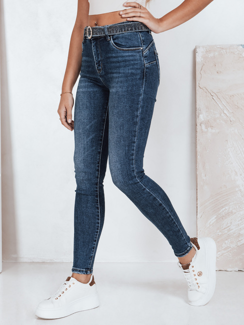 Damen Skinny Push Up Jeans blau Dstreet UY2828