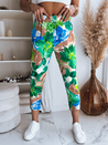 Damen Casual Hose FLOWER GARDEN Farbe Grün DSTREET UY1482