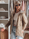 Damen Übergangsjacke mit Kapuze LUMERA camel Dstreet TY4819_1