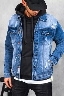 Herren Jeansjacke Farbe Blau DSTREET TX4367