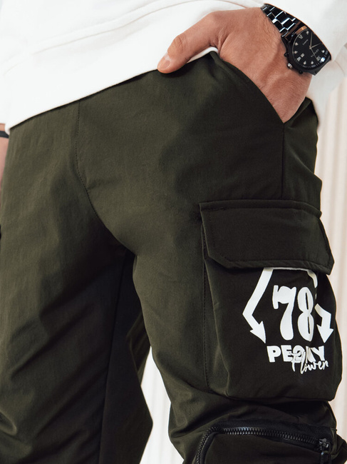 Herren Cargohosen Farbe Grün DSTREET UX4165