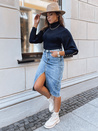 INGRIDA Damen Pullover navy blau Dstreet MY1437